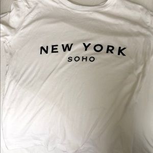 White t shirt from brandy!